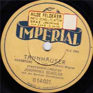 Staatskapellmeister Johannes Schüler - Tannhäuser (Ouvertüre) FLAC