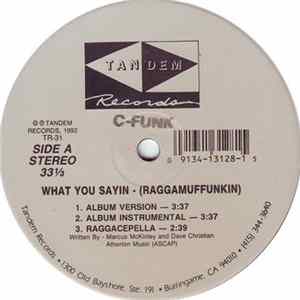 C-Funk - What You Sayin (Raggamuffunkin) FLAC