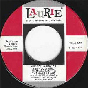 The Barbarians - Are You A Boy Or Are You A Girl FLAC
