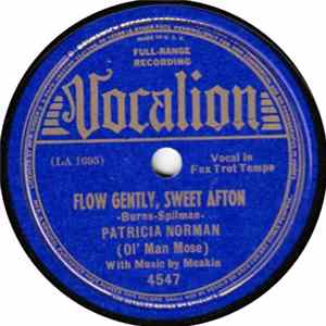 Patricia Norman - Flow Gently, Sweet Afton / Pluckin' On A Golden Harp FLAC