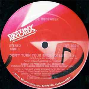 Eloise Whitaker - Don't Turn Your Back On Love FLAC