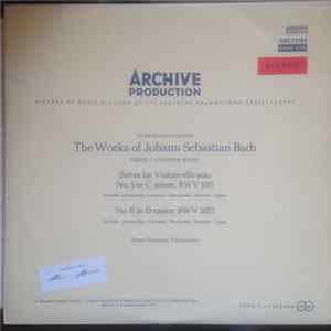 Johann Sebastian Bach, Pierre Fournier - Suites For Violoncello Solo No. 5 In C Minor, BWV 1011 / No. 6 In D Major, BWV 1012 FLAC