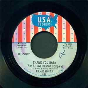Ernie Hines - Thank You Baby (For A Love Beyond Compare) / We're Gonna Party FLAC