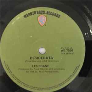 Les Crane - Desiderata / A Different Drummer FLAC