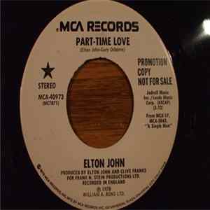 Elton John - Part-Time Love FLAC