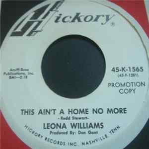 Leona Williams - This Ain't A Home No More / Yes, Ma'm (He Found Me In A Honky Tonk) FLAC