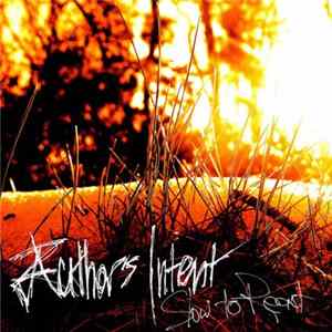 Author's Intent - Slow To React EP FLAC