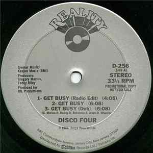 Disco Four - Get Busy / Stomp, Stomp, Clap FLAC