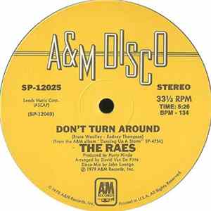 The Raes - Don't Turn Around / Gonna Burn My Boogie Shoes FLAC