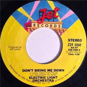 Electric Light Orchestra - Don't Bring Me Down FLAC