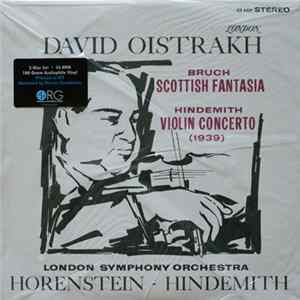 David Oistrakh, Bruch, Hindemith, London Symphony Orchestra, Horenstein - Scottish Fantasia / Violin Concerto FLAC