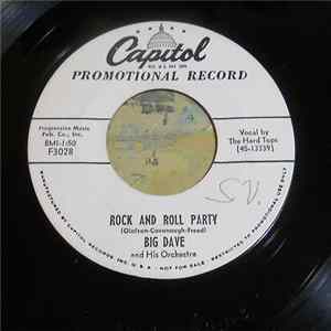 Big Dave And His Orchestra - Rock And Roll Party / Your Kind Of Love FLAC