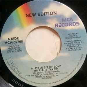 New Edition - A Little Bit Of Love (Is All It Takes) / Sneakin' Around FLAC