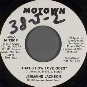Jermaine Jackson - That's How Love Goes FLAC