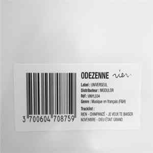 Odezenne - Rien FLAC