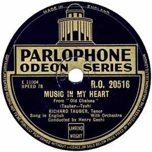 Richard Tauber - Music In My Heart / Your Love Could Be Everything To Me FLAC