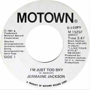 Jermaine Jackson - I'm Just Too Shy FLAC