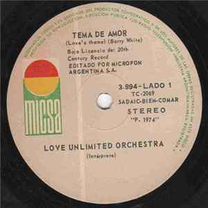 Love Unlimited Orchestra - Tema De Amor / Dulces Momentos FLAC