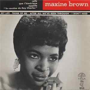 Maxine Brown - My Life FLAC