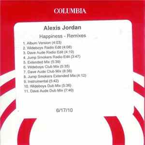 Alexis Jordan - Happiness - Remixes FLAC