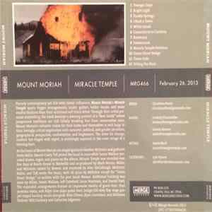 Mount Moriah - Miracle Temple FLAC
