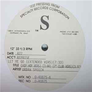 Urban Speech - Let Me Go / Jamaica Funk FLAC
