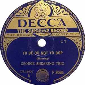 George Shearing Trio - To Be Or Not To Bop FLAC