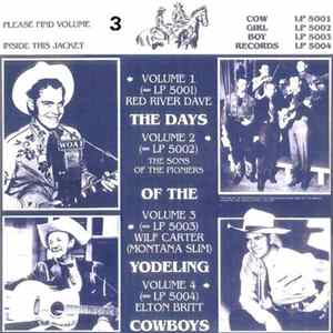 Wilf Carter - The Days Of The Yodeling Cowboys Volume 3 FLAC