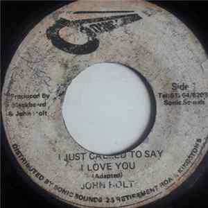 John Holt - I Just Called To Say I Love You FLAC