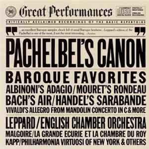 Pachelbel, Albinoni, Mouret, Bach, Händel, Purcell, Vivaldi, Marc-Antoine Charpentier, Alessandro Marcello, Clarke - Pachelbel's Canon · Baroque Favorites FLAC