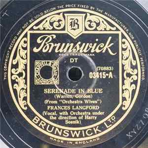 Frances Langford - Serenade In Blue / At Last FLAC