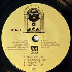 Smokey Bear, Various - 1975 Smokey Bear Radio/Cooperative Forest Fire Prevention Campaign 1975 FLAC