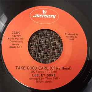Lesley Gore - Take Good Care Of My Heart / I Can't Make It Without You FLAC