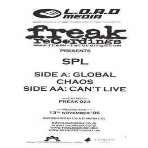 SPL - Global Chaos / Can't Live FLAC