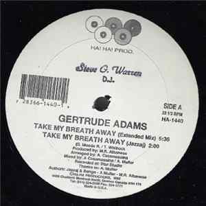 Gertrude Adams - Take My Breath Away FLAC