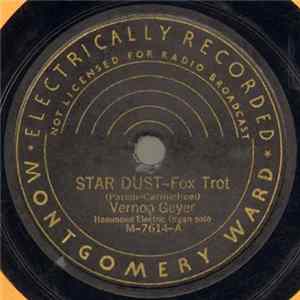 Vernon Geyer - Star Dust / Stormy Weather FLAC