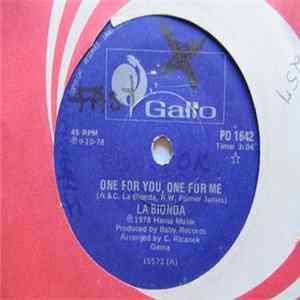 La Bionda - One For You, One For Me FLAC