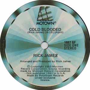 Rick James - Cold Blooded FLAC