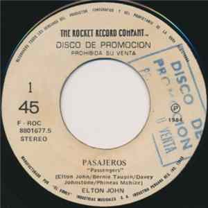 Elton John - Pasajeros = Passengers FLAC