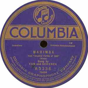 Van And Schenck - Marimba / I've Got The Blues For My Kentucky Home FLAC