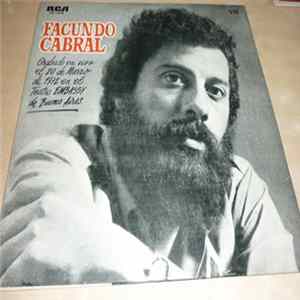 Facundo Cabral - Grabado En Vivo El 20 De Marzo De 1972 En El Teatro Embassy De Buenos Aires FLAC
