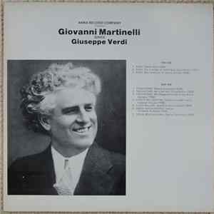 Giuseppe Verdi, Giovanni Martinelli - Giovanni Martinelli Sings Giuseppe Verdi FLAC