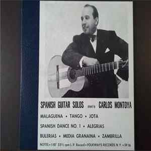 Carlos Montoya - Spanish Guitar Solos FLAC