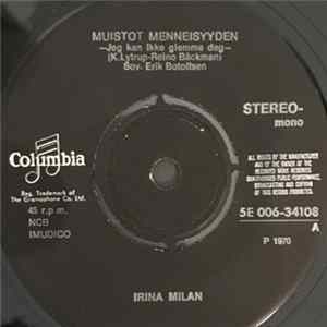 Irina Milan - Muistot Menneisyyden FLAC