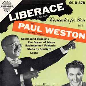 Liberace With Paul Weston And His Orchestra - Concertos For You Vol. II FLAC