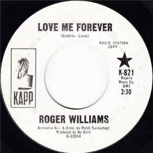 Roger Williams - Love Me Forever FLAC
