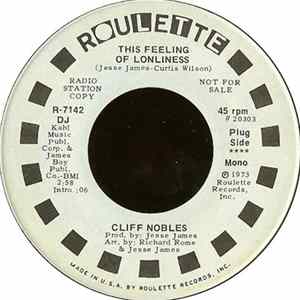 Cliff Nobles - This Feeling Of Lonliness FLAC