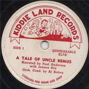 Paul Anderson With Jeanne Roy - A Tale Of Uncle Remus FLAC