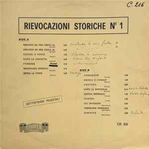 Various - Rievocazioni Storiche N° 1 FLAC