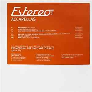 Various - Estereo: Accapellas FLAC